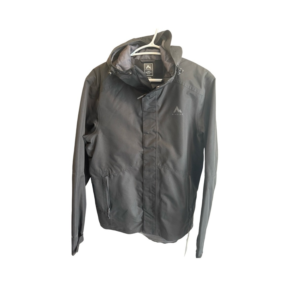 McKinley Shell Functional Jacket Men Medium Black Long Sleeve Full Zip